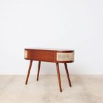 Mid-Century Modern Wooden Console Table 1