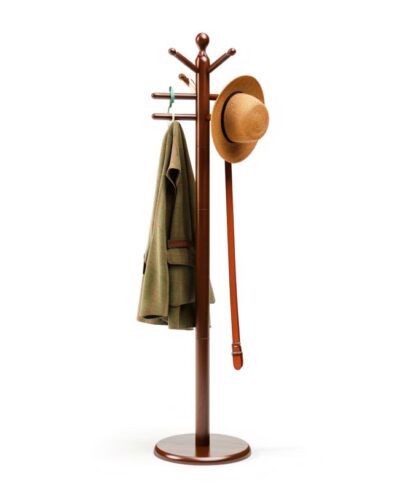 Karighari Classic Wooden Coat Rack