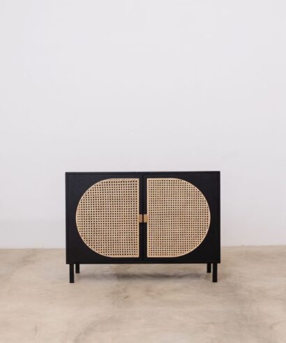 Karighari Modern Rattan Cabinet