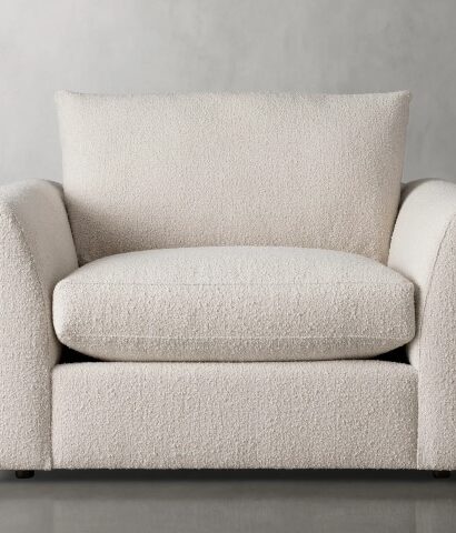 Luxe Boucle Armchair
