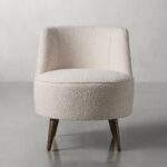 Modern Bouclé Accent Chair